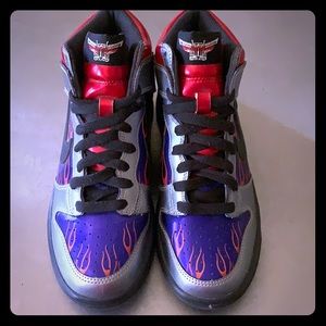 Tranformers Optimus Prime Nike Hi tops